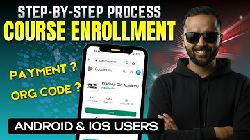 COURSE ENROLLMENT Step-by-Step | Payment, Org Code Explained | Android & iOS Users