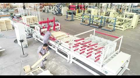 SF9010 Stringer Wood Pallet Nailing Machine