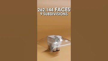 3D Cloth Simulation in Minecraft 1 Vs 262,144 Faces 🐑  #blender #3d