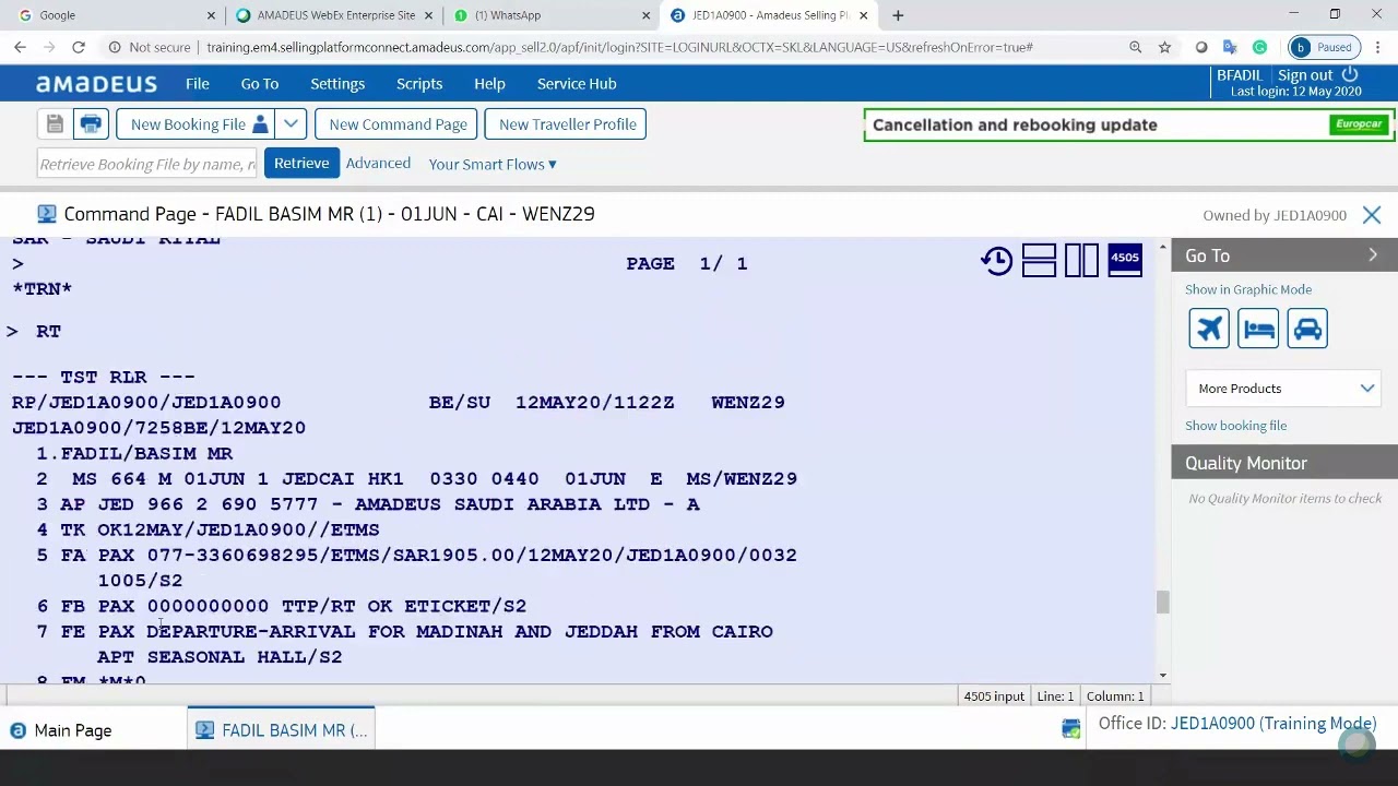 Manual & Automatic Refund   Amadeus KSA   Part 01