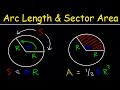 Arc Length of a Circle Formula - Sector Area, Examples, Radians, In Terms of Pi, Trigonometry
