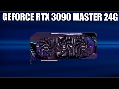 Видеокарта Gigabyte AORUS GeForce RTX 3090 MASTER 24G [GV-N3090AORUS M-24GD]