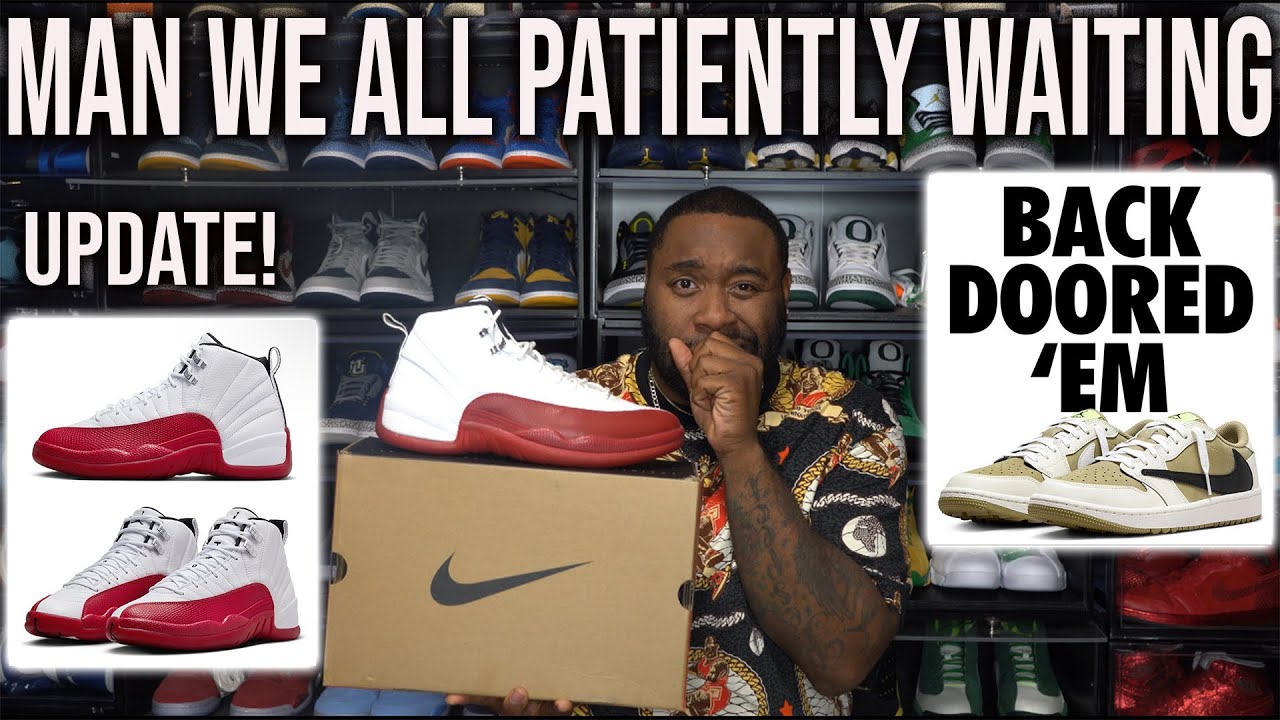 Travis Scott Golf Sneakers BACKDOORED? My UPDATE On Air Jordan 12 ...