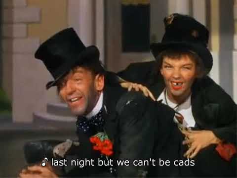 Video With Lyrics Couple Of Swells Fred Astaire Judy Garland