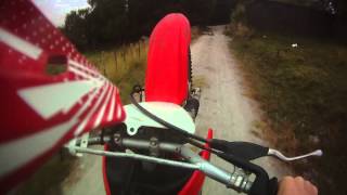CRF80 350m+ wheelie