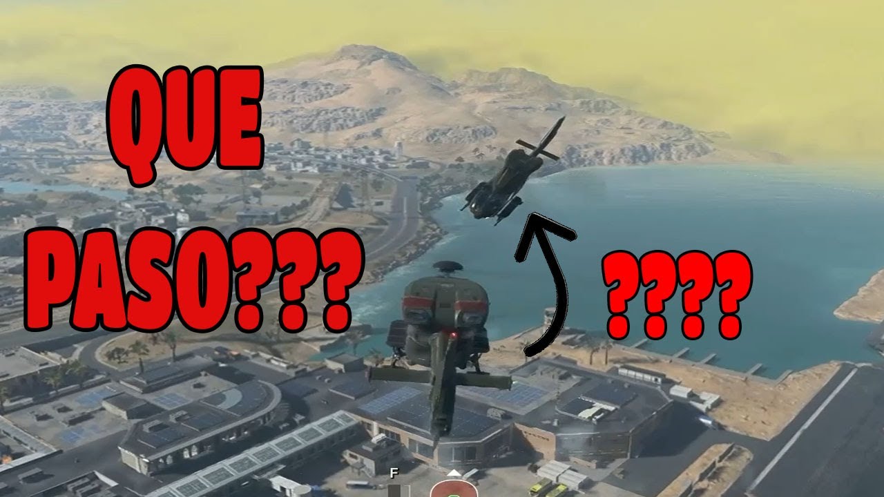 CHOCAMOS UN HELICOPTERO Y PASÓ ESTO! INCREIBLE
