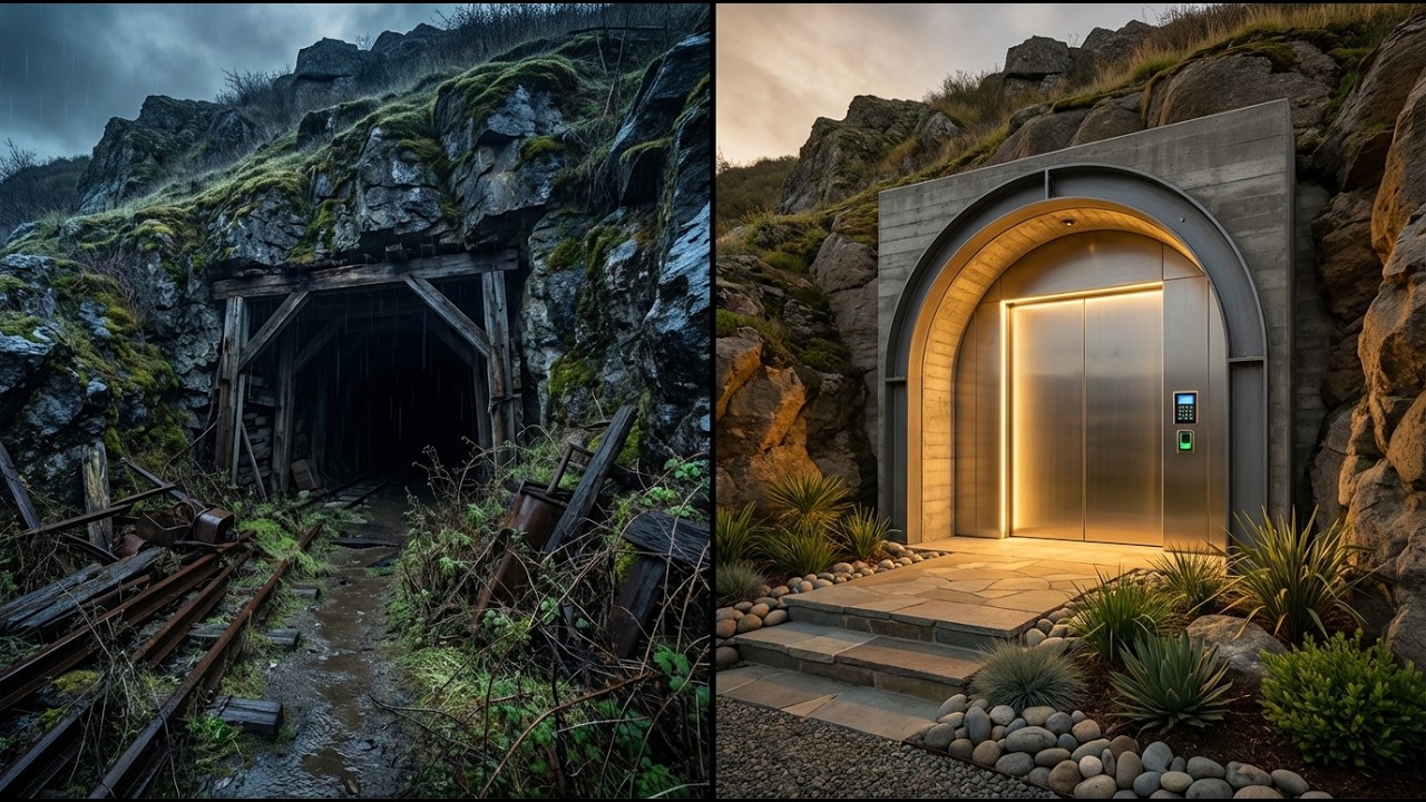 I Turned an Abandoned Mine into a Luxury Survival Bunker (ASMR)