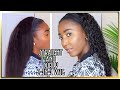 2-in-1 Headband Wig ft Atina Hair | Wear it Straight or Curly! | Simply Subrena