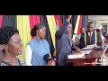 Hon Walyomu Muwanika Swearing In As Mp Kagoma Concitituence 2026 