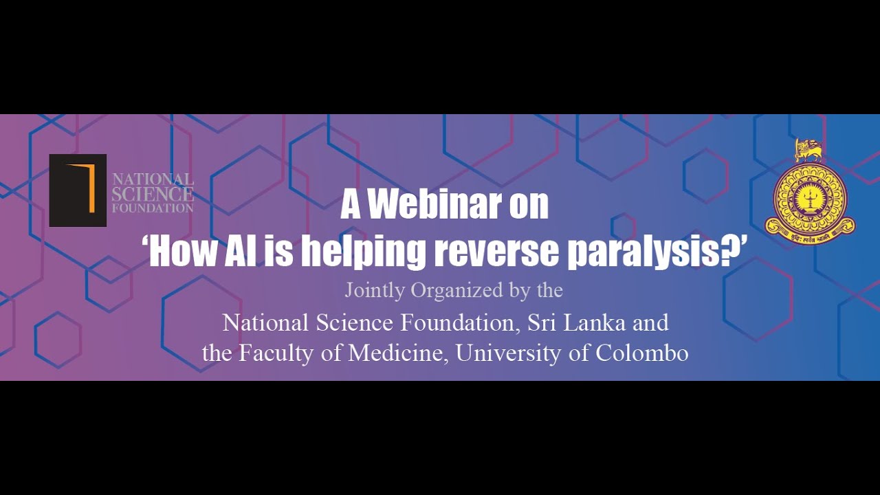 Webinar on 'How AI is helping reverse paralysis?' - YouTube