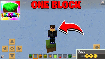 Best One Block Seed In LokiCraft Like Minecraft  || Lokicraft One Block