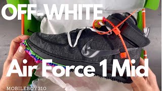 Новейшая коллаборация Off-White Nike Air Force 1 Mid