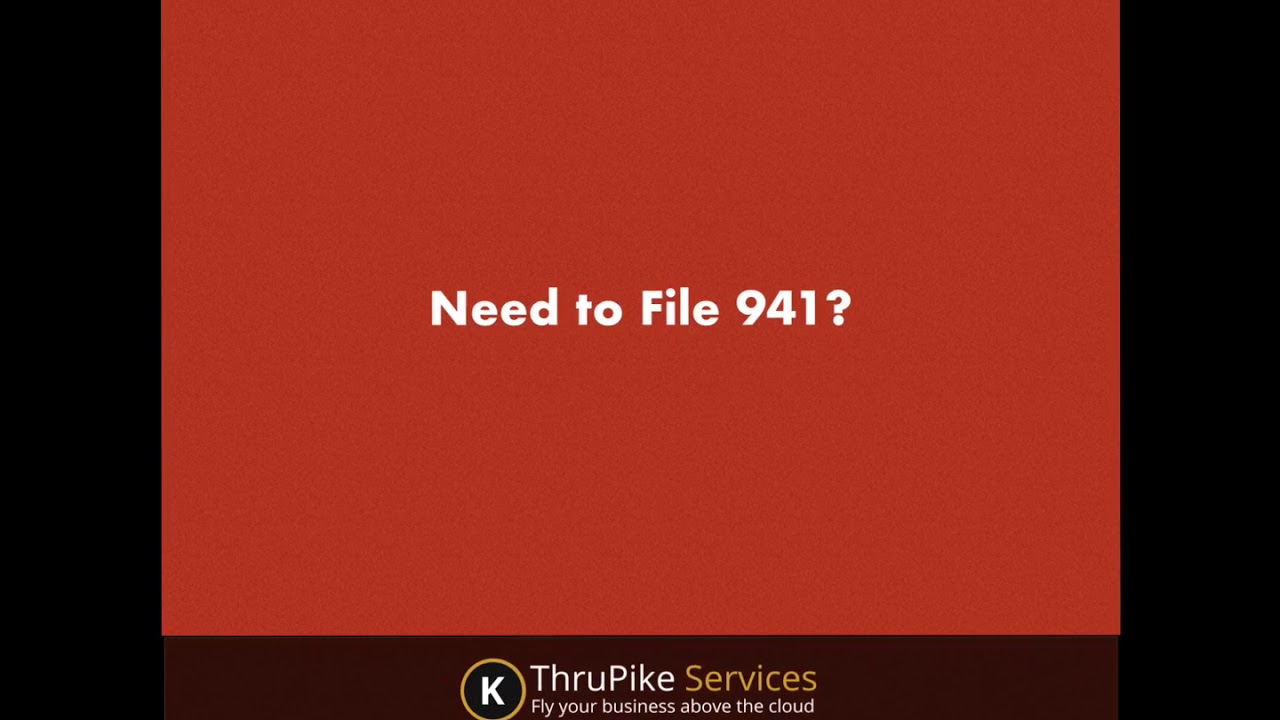 Are you all set for payroll Form 941? 