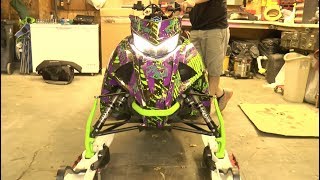 2018 Arctic Cat M8000 Cobra Pull Cord Install