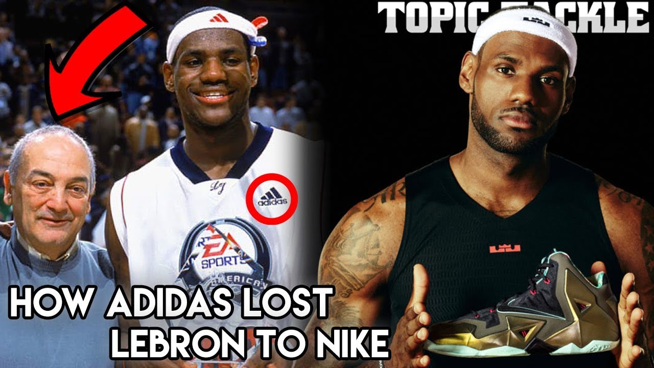 lebron wearing adidas
