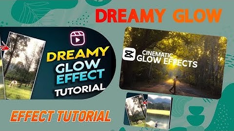 CINEMATIC GLOW effect tutorial | viral Reels video Colour Grading | Capcut Editing - Tutorial