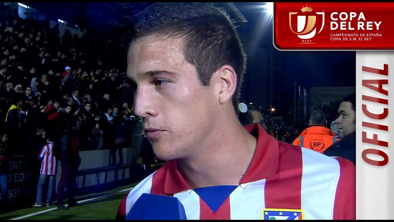 Entrevista a Manquillo tras el UE Sant Andreu (0-4) Atlético de Madrid - HD