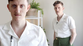 How to Sew a Cuban Collar Vacation Shirt