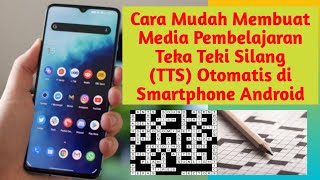 Cara Mudah Membuat TTS. Easy Ways to Create Automated TTS on Android Smartphones for Learning Media screenshot 3