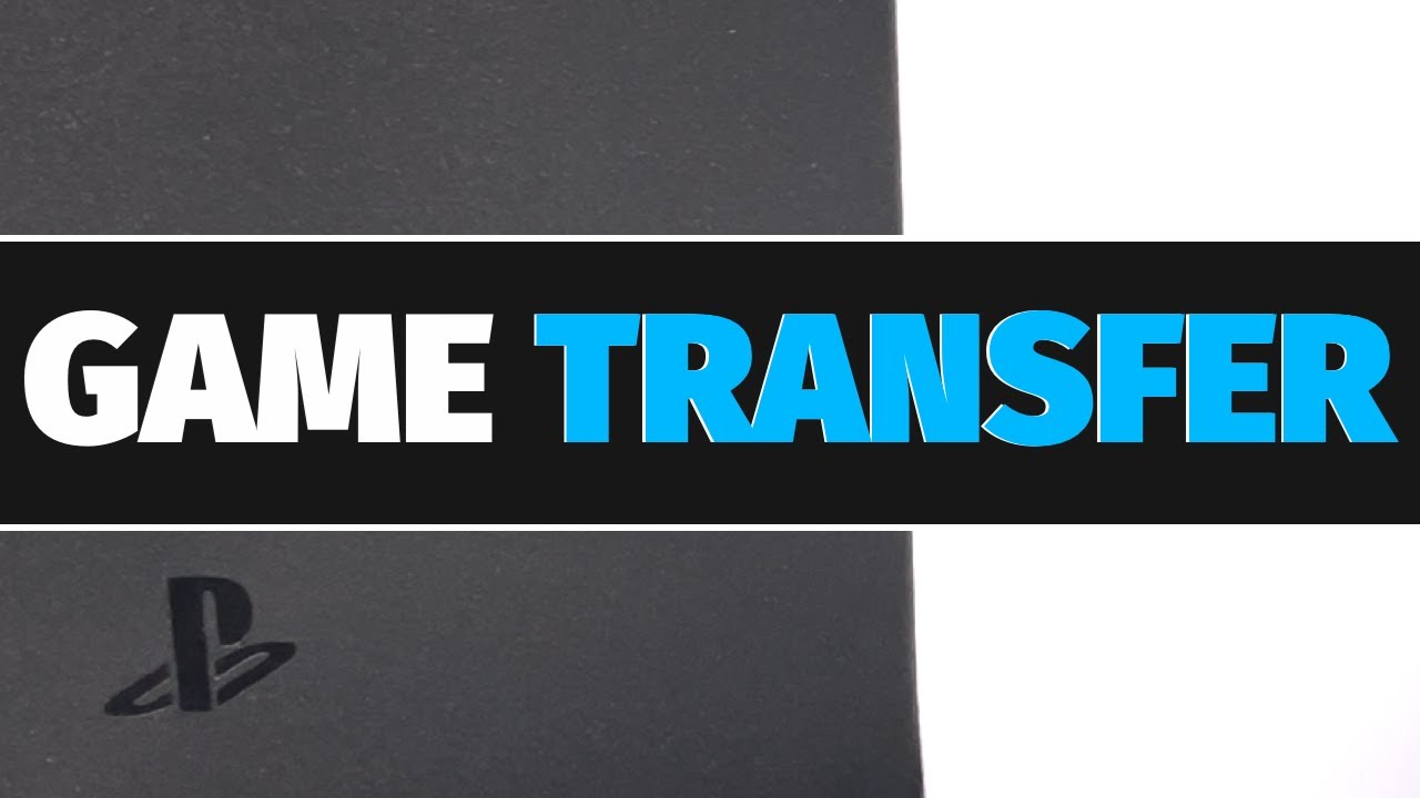 How To Transfer PS4 Games To PS5 YouTube