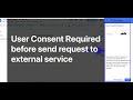 Demo of explicit user consent of GPT Docs Translator