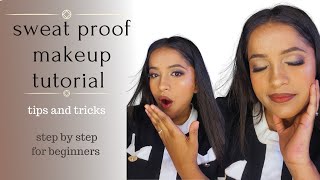 Sweat proof Makeup For SUMMERS || Water proof Oil Free Makeup For Everyday || Blendbyhimanshi