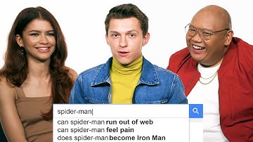 Tom Holland, Zendaya & Jacob Batalon Answer the Web