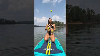 Paddle Board Juggling Isnt Easy