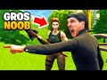 Je coach le plus gros noob pour quil devienne pro sur fortnite 