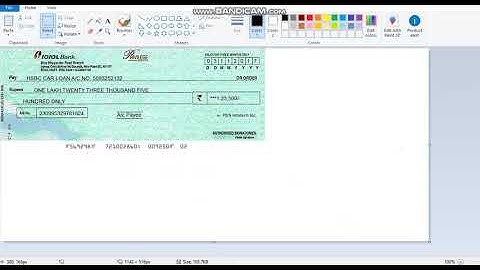 Cheque Processing through Microsoft OCR