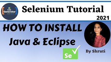 How To Install Java And Eclipse | How To Install Eclipse In Window | #4