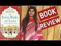 40 Rules of love  By Elif Shafak || Book Review