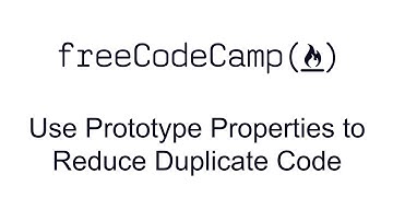 Use Prototype Properties to Reduce Duplicate Code - Object Oriented Programming - Free Code Camp
