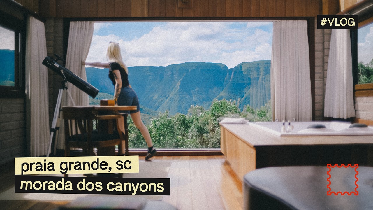 o chalé com a vista mais surreal que já conhecemos