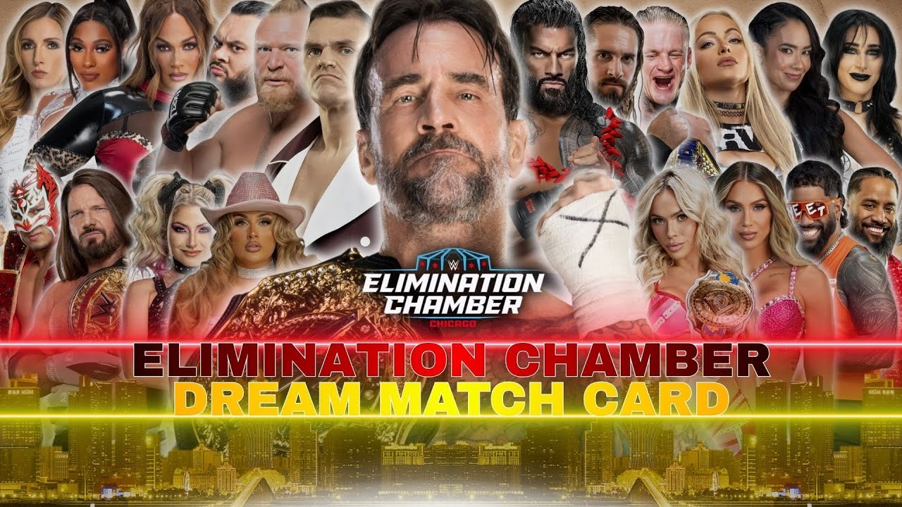 WWE Elimination Chamber 2026 - Dream Card [V1] - YouTube