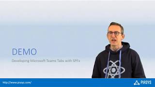 episode #41 - developing microsoft teams tabs with sharepoint framework