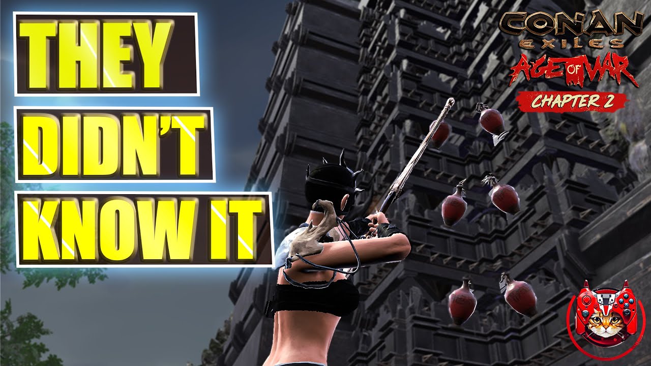 Raid Alpha Clan In The Docks - We Manage To Wipe Them : Conan Exiles Age Of War PVP chapter 2