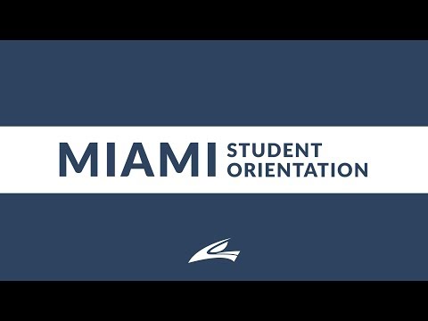 Miami Student Orientation. HOW TO NAVIGATE THE SCHOOL