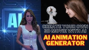 AI Animation Generator : Create YOUR OWN 3D Movie With AI
