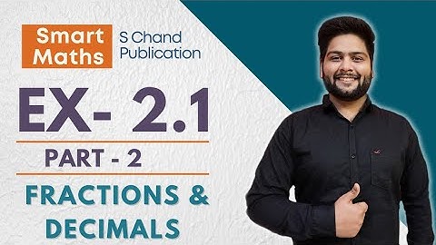 Smart Maths Class 7, Chapter-2, Ex- 2.1 || Anita Sharma & K P Chinda