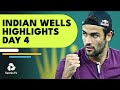 Zverev Faces Paul; Berrettini & Rublev Play Opening Matches | Indian Wells 2022 Highlights Day 4