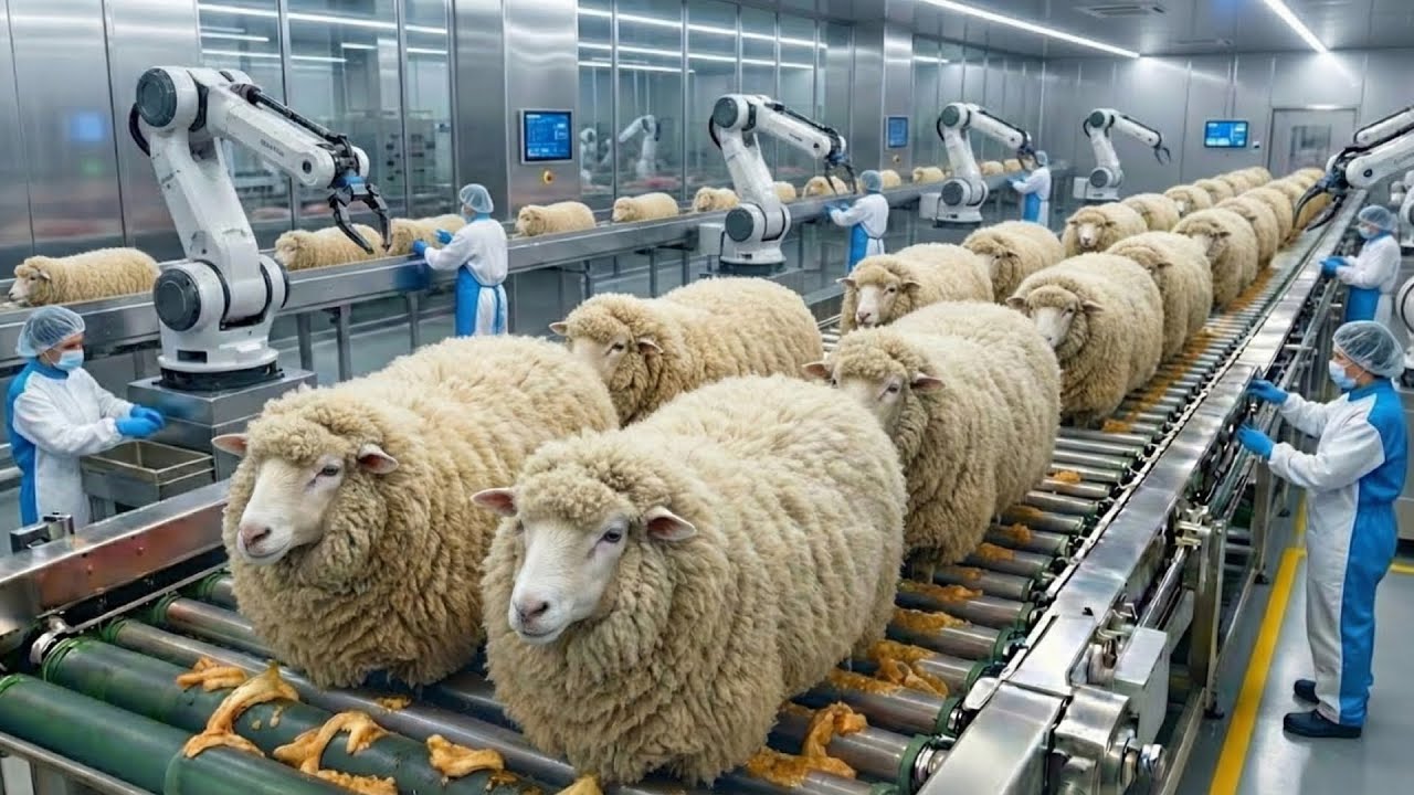 Dentro de una megafábrica textil de lana: De la lana cruda a los tejidos de lujo (proceso completo)
