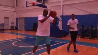 Hakeem Olajuwon & Carmelo Anthony Session NYC 2012 Part 5