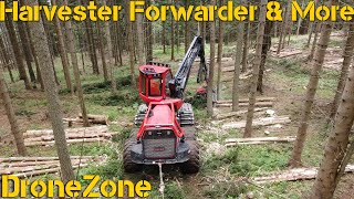 Komatsu 931XC Thinning | #Dronezone #4