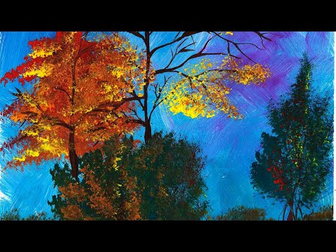 Как нарисовать осень