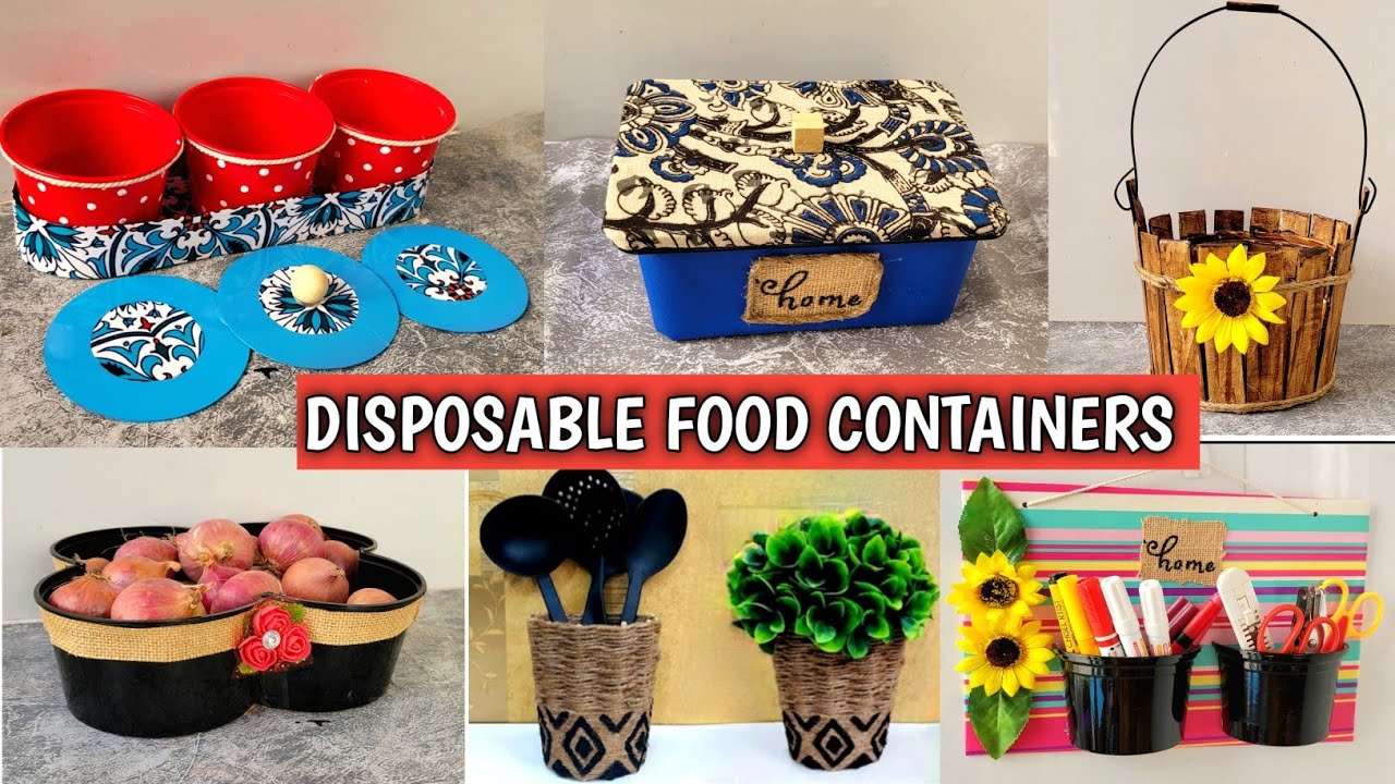 11 Clever Ways to Reuse Takeout Containers