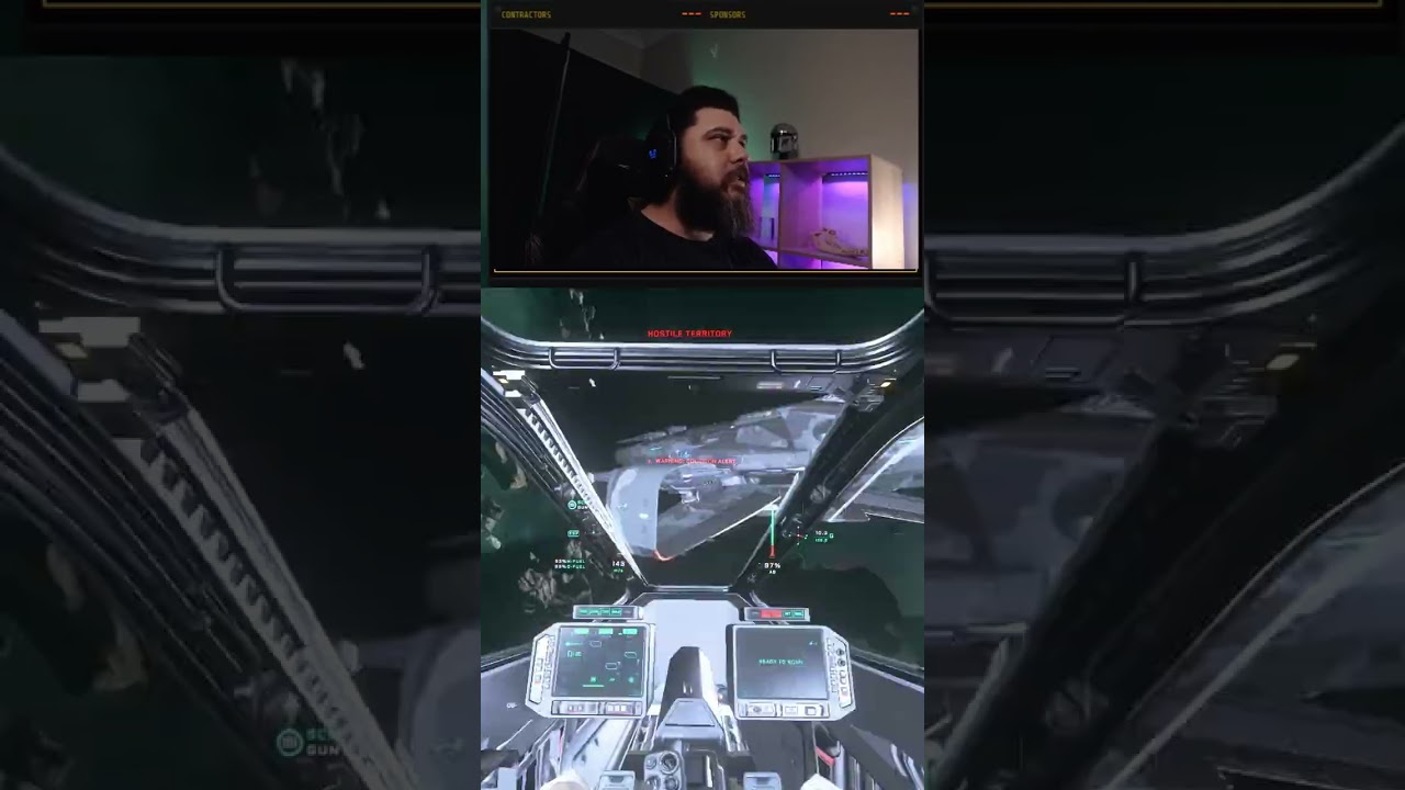 I don't think that was a laser - Star Citizen 4.8
