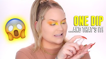 ONE DIP Makeup Challenge! OMG! | NikkieTutorials