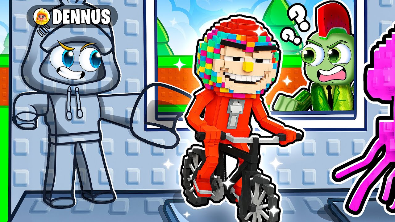 Van YouTubers Stelen Met CAMOUFLAGE In Steal A Brainrot! (Roblox)