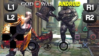 GOD OF WAR 3 REMASTERED 🔥: PS4 EMULATOR ANDROID GAMEPLAY FOR LOW END DEVICE